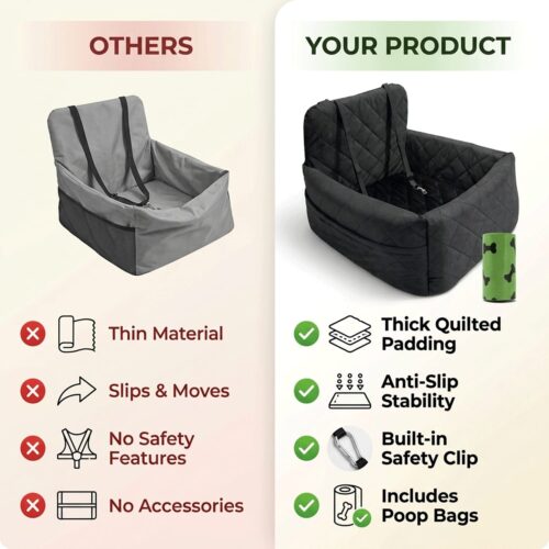 IMG-20260401-WA0034 Portable dog car seat