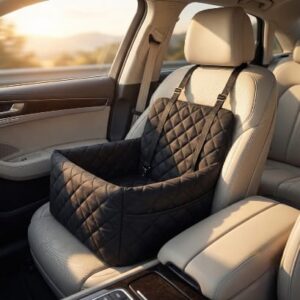 Portable dog car seat